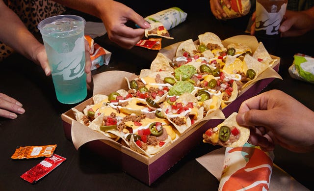 Taco bell nachos price