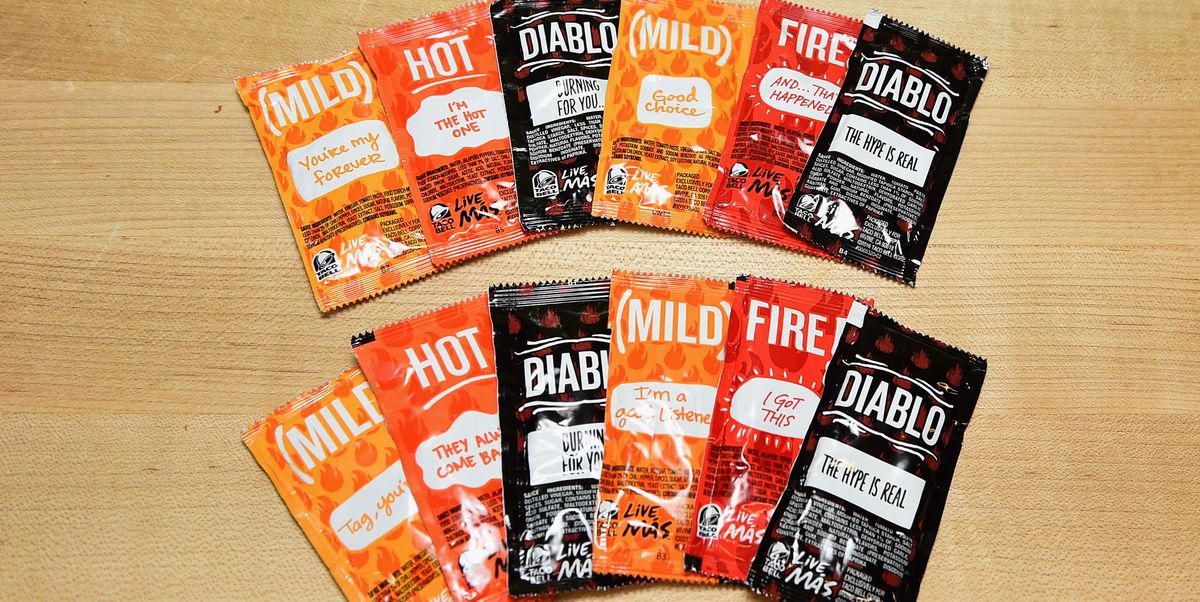 People Are Listing Packets Of Taco Bell Hot Sauce Online For Thousands Of Dollars Right Now - Delish