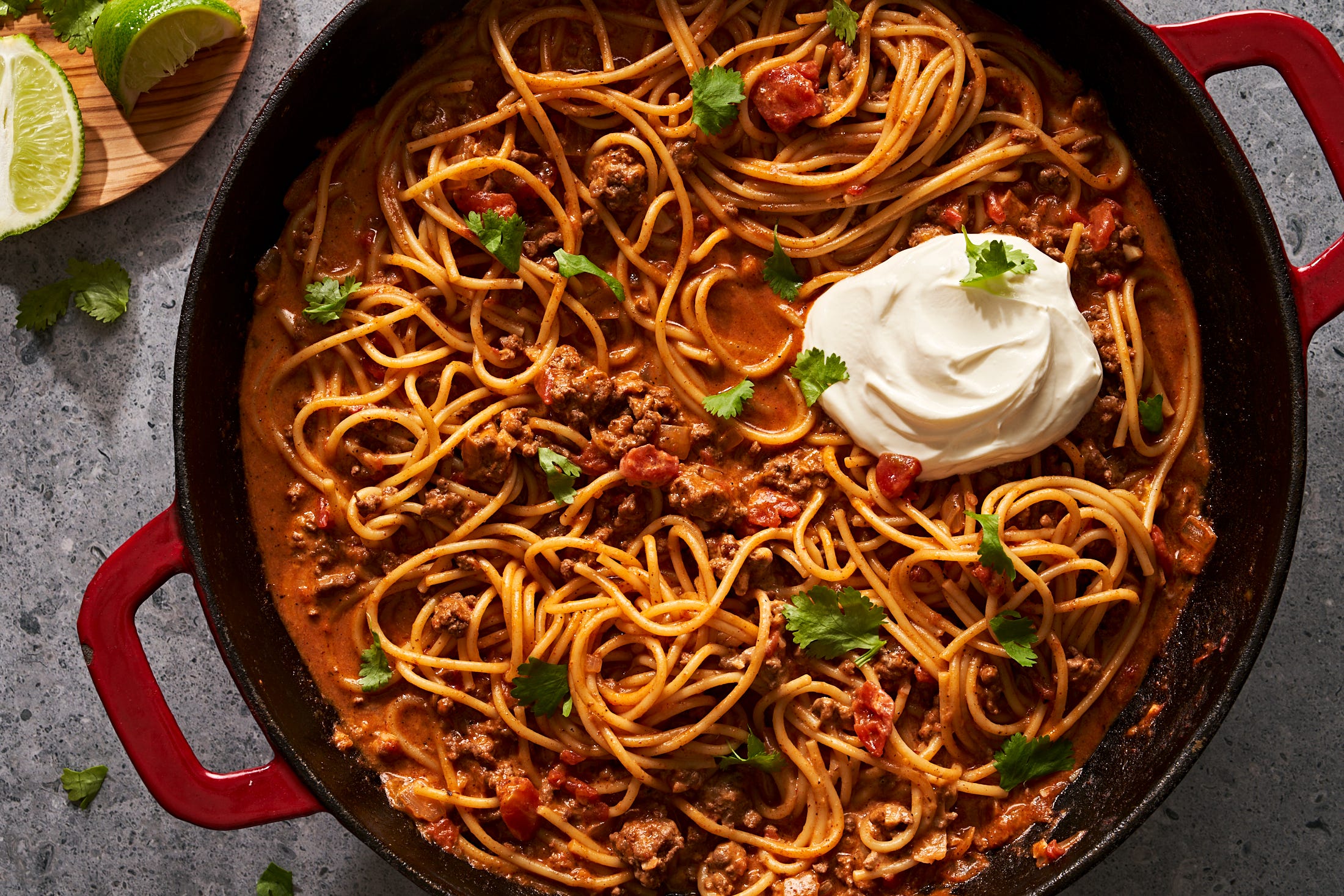 Taco Spaghetti Combines Your Two Favorite Dishes—You're Welcome