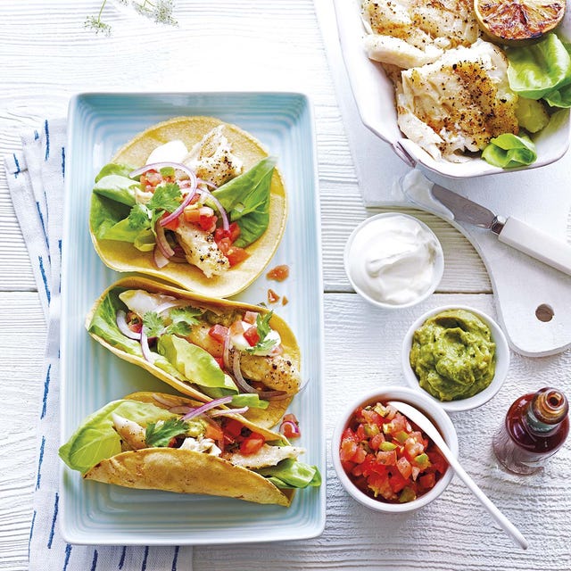 Tacos de bacalao con cilantro y limón tacos de bacalao con cilantro y limón
