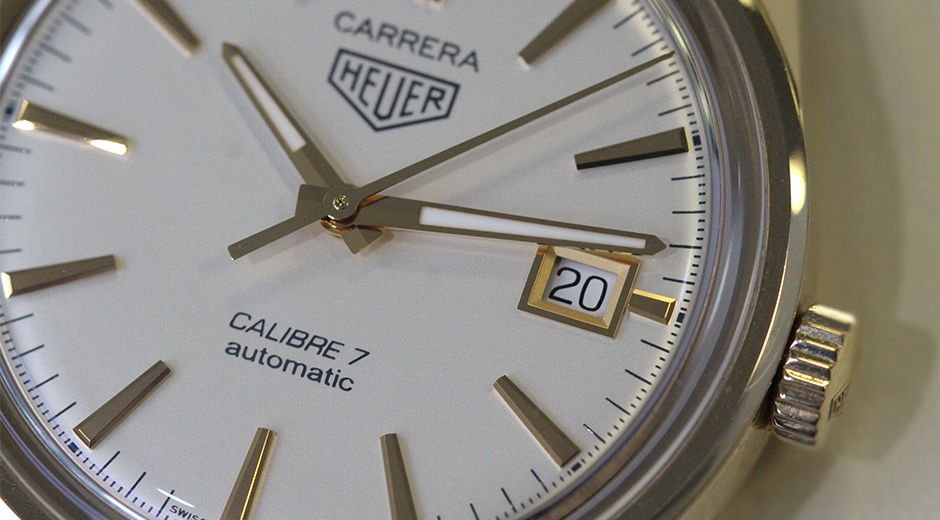 tag heuer carrera calibre 7 gold