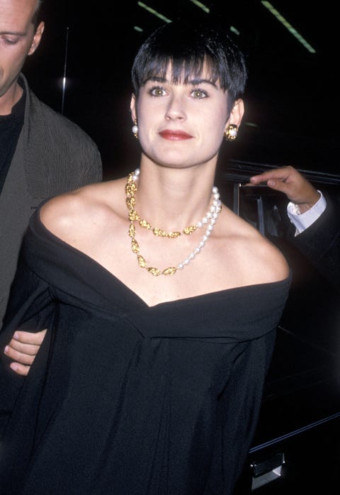 Taglio capelli corti 2020: il bowl cut di è Demi Moore è tendenza