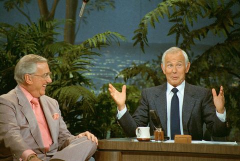 johnny carson and ed mcmahon on the tonight show