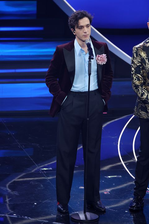 sanremo, italy february 08 tananai attends the 73rd sanremo music festival 2023 at teatro ariston on february 08, 2023 in sanremo, italy photo by daniele venturellidaniele venturelligetty images