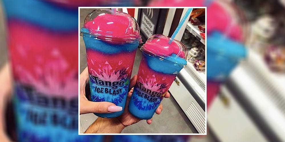 Tango Ice Blast new flavour, Peach and Pomegranate