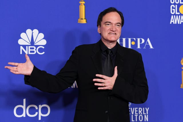 quentin tarantino at 77th annual golden globe awards