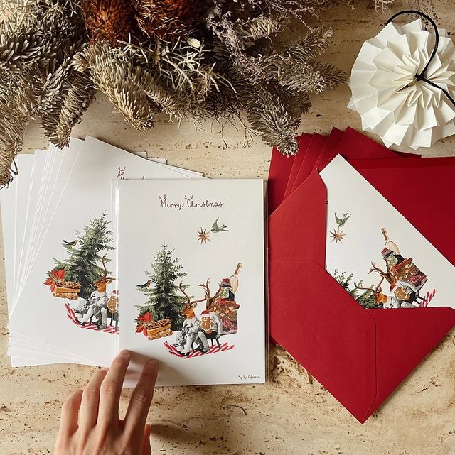 20 tarjetas de felicitación de Navidad bonitas y originales