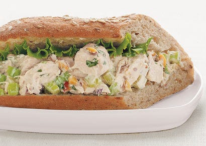  Einfache 400 Kalorien Mahlzeiten: Estragon Chicken Salad