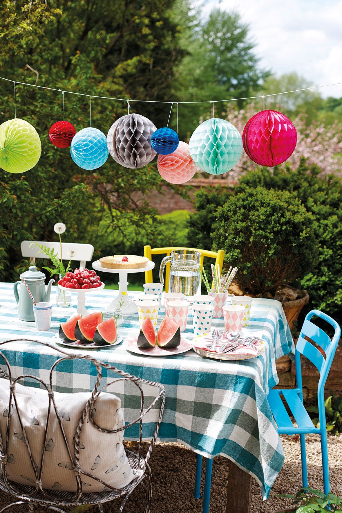 Ideas para una fiesta al aire libre