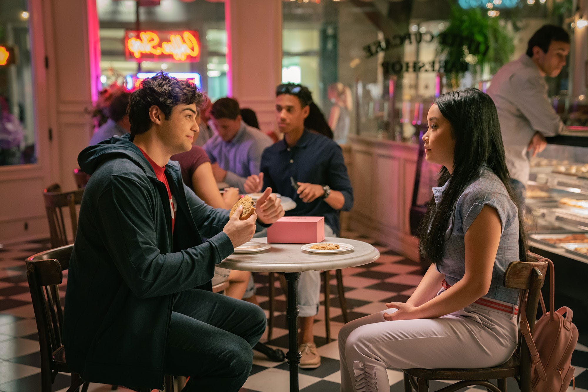 Lana Condor and Noah Centineo on Whether Lara Jean and Peter Kavinsky Make It Through College