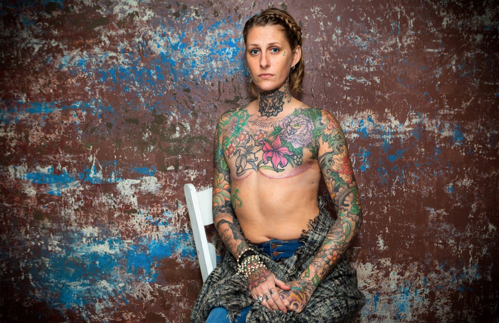 Mom With Metastatic Breast Cancer Gives Free Areolae Tattoos To Women With Mastectomies Beth Fairchild Tattoo Artist With Cancer