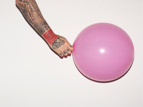 Magenta, Pink, Purple, Violet, Balloon, Ball, Circle, Kitchen utensil, Sphere, Light bulb, 