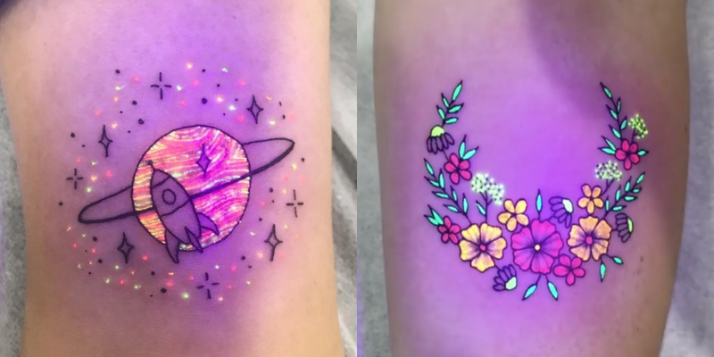 Los Tatuajes Que Brillan En La Oscuridad Son Lo último En Instagram