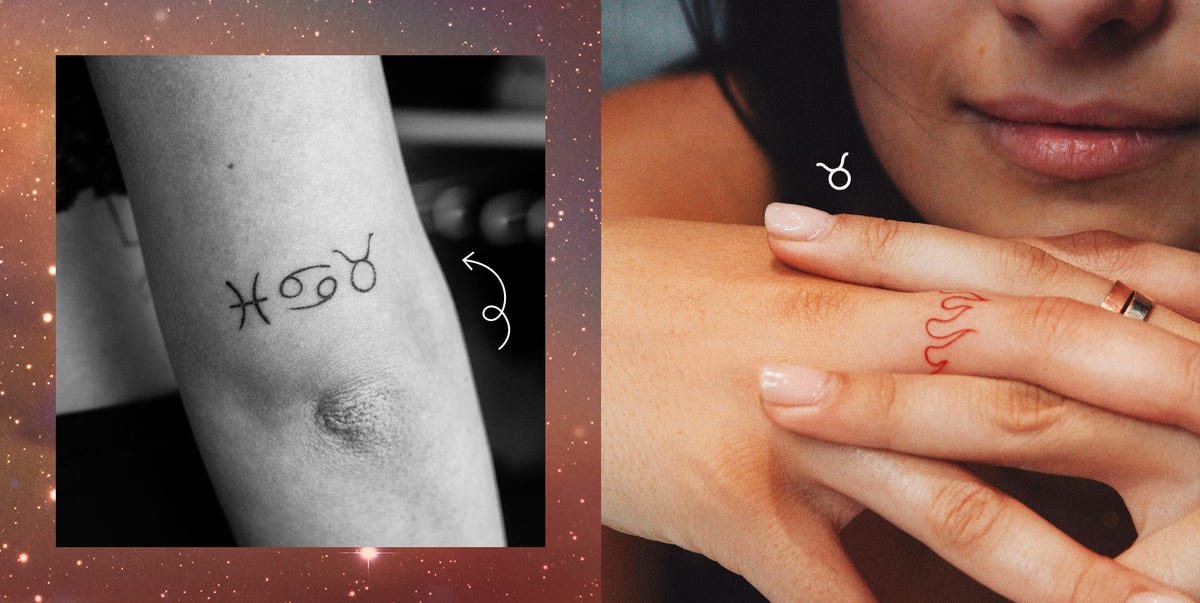 25 Taurus Tattoo Ideas And Astrology Designs For 21