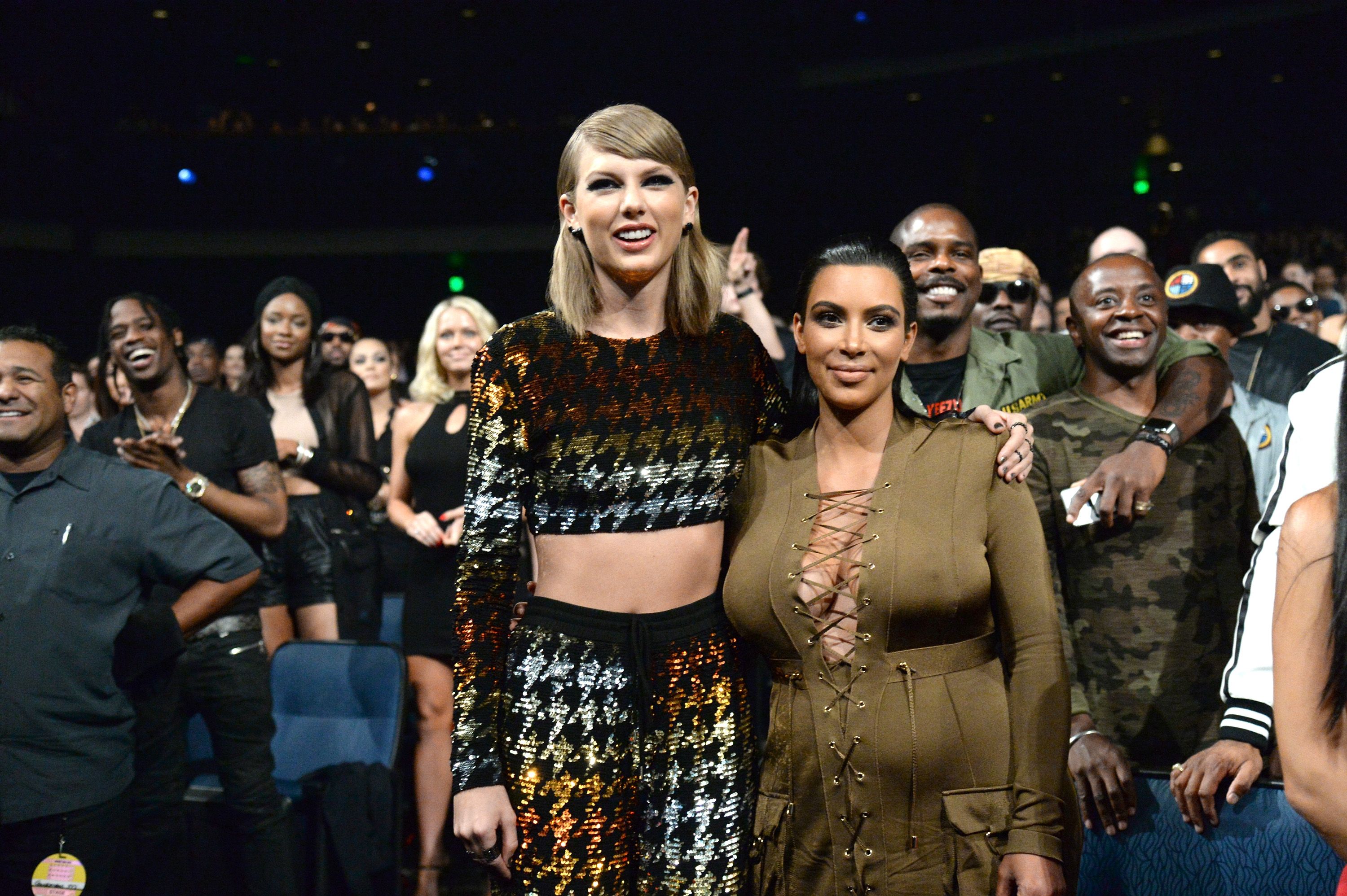 taylor swift habla de kim kardashian