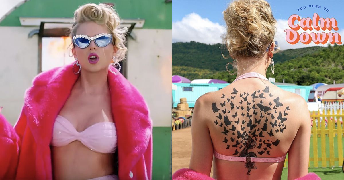 The Secret Meaning Behind Taylor Swifts New Back Tattoo