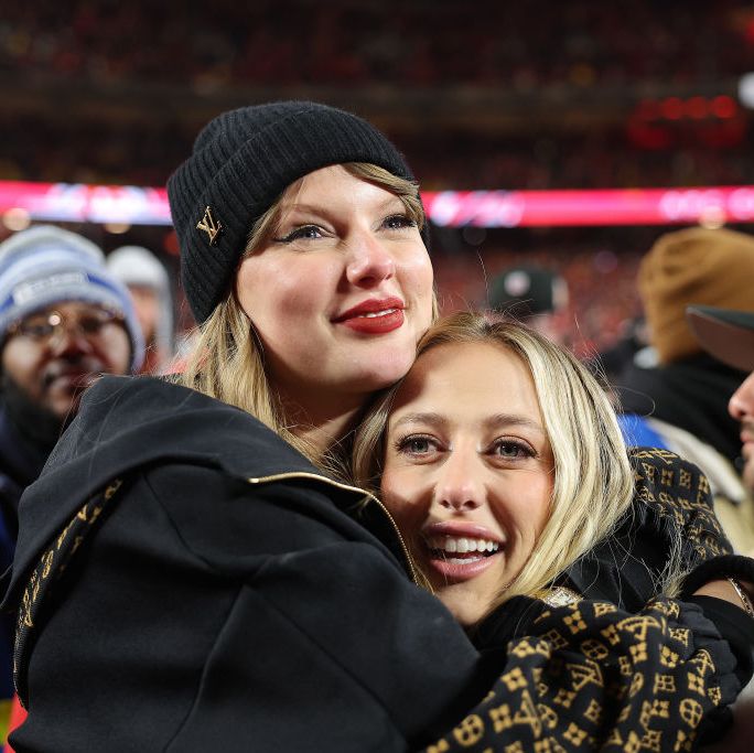 Taylor Swift and Brittany Mahomes Hug Each Other as the Chiefs Celebrate Major Win