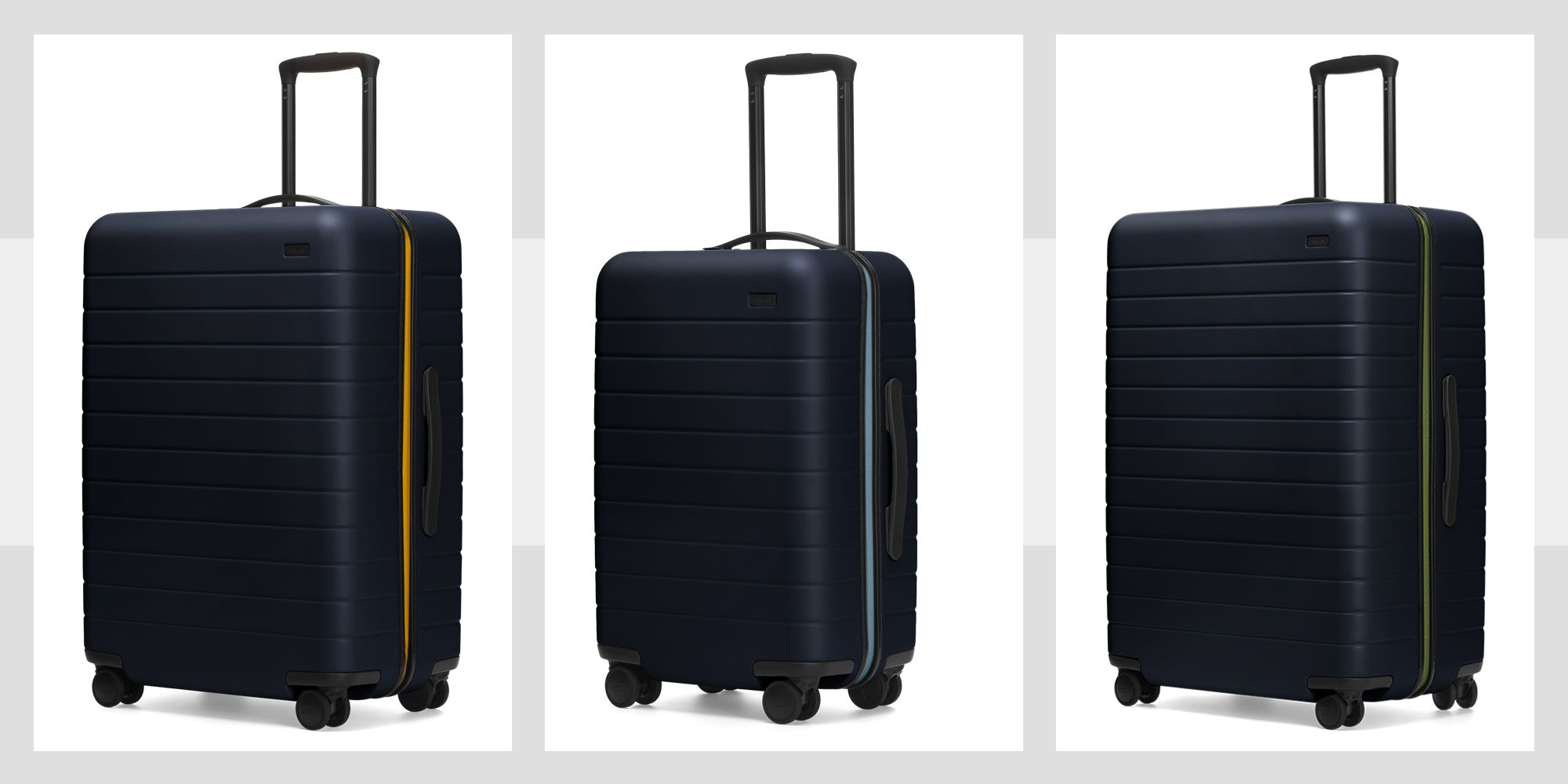 navy away suitcase