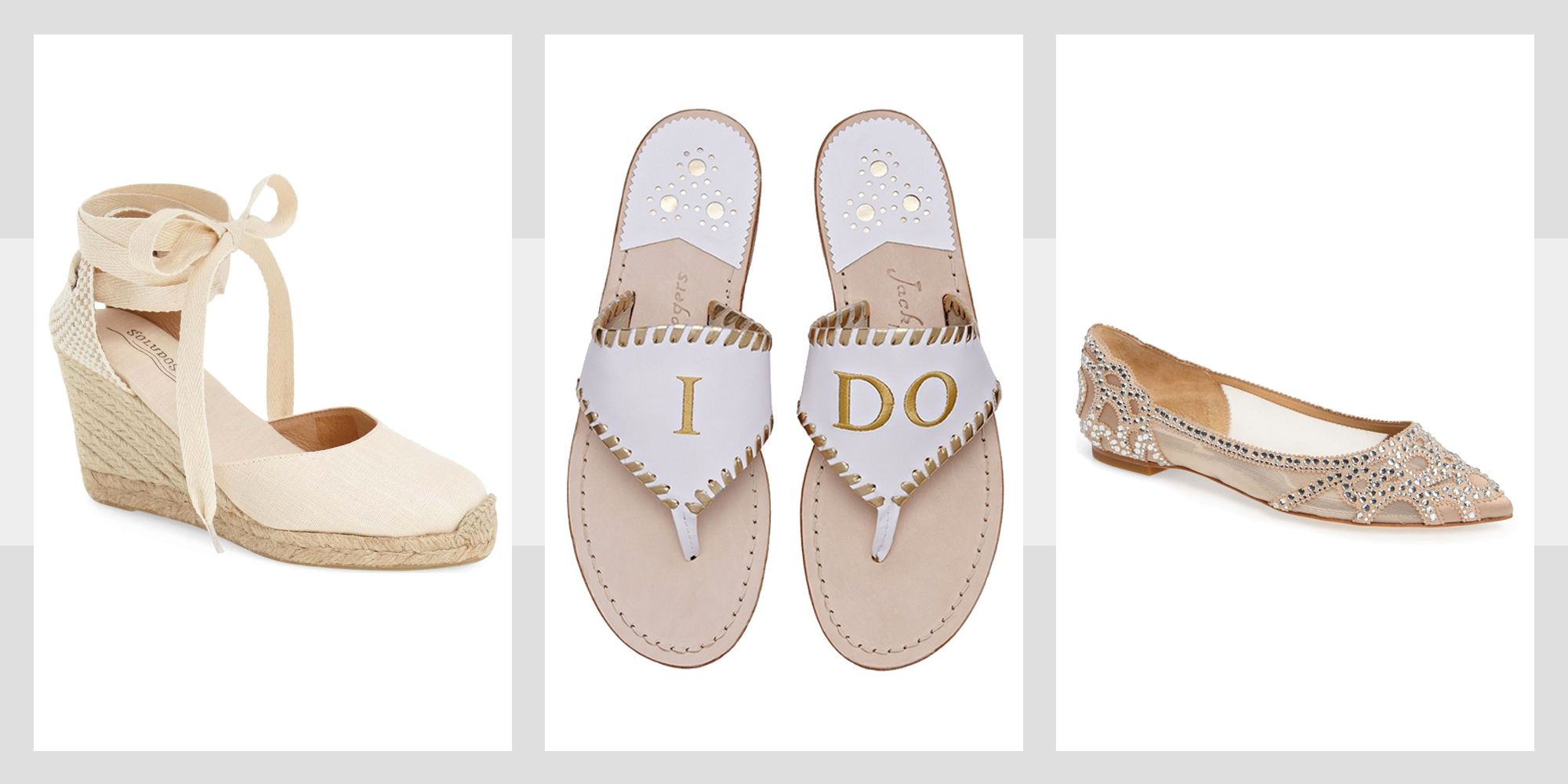 18 Chic Beach Wedding Shoes, Sandals 