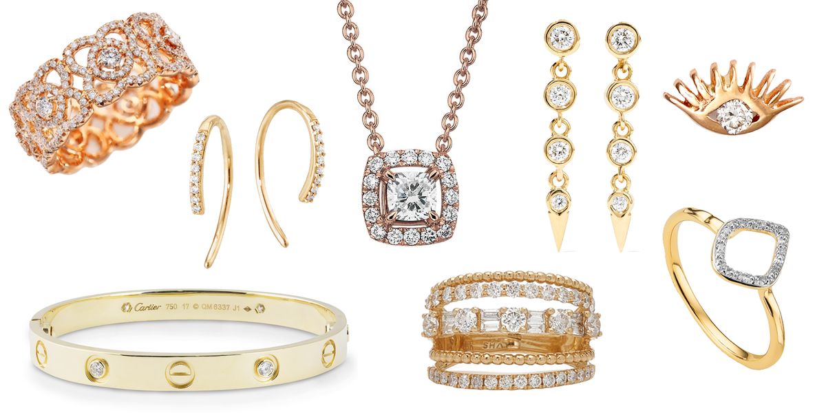 Best April Birthstone Jewelry - Diamond Jewelry for People Born in April