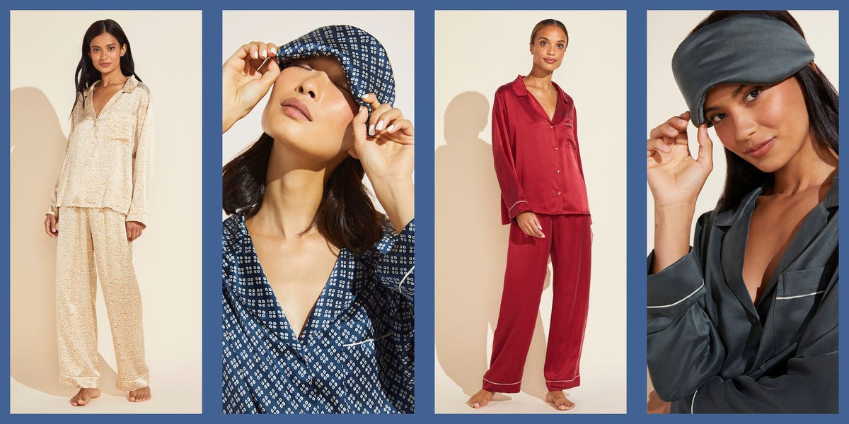 Eberjey Just Launched Washable Silk PJs to Make Your Lounging More ...