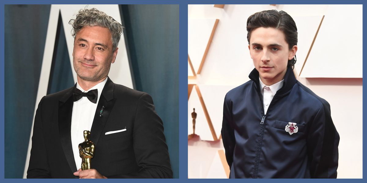 Men's Brooches Were the Most Jewelry Moment on the Oscars Red