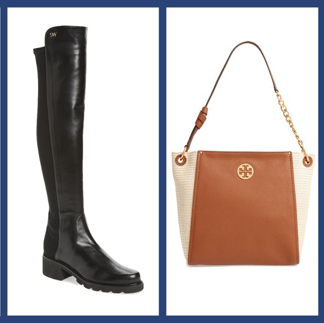 Bag, Footwear, Brown, Leather, Handbag, Boot, Fashion accessory, Riding boot, Shoe, 