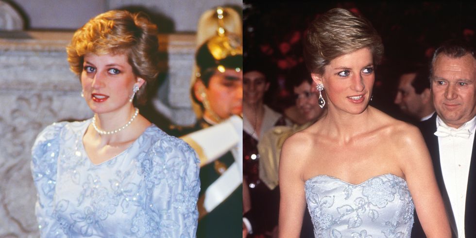 lady diana clothes