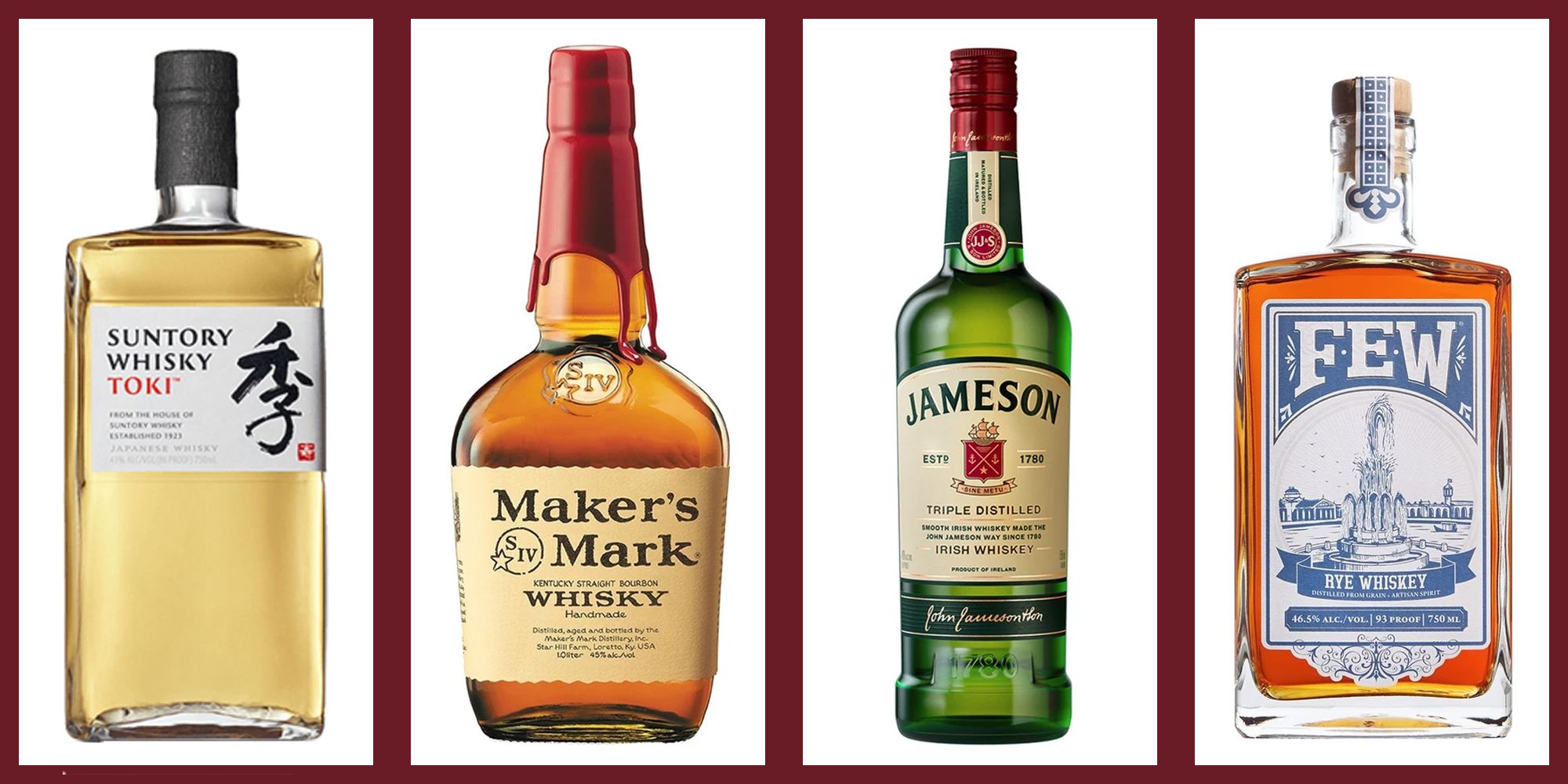 Types of american whiskey