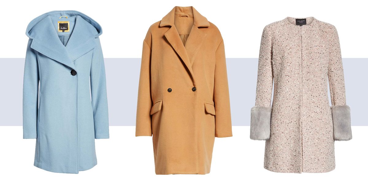 Light Blue Wool Winter Coat – Tradingbasis