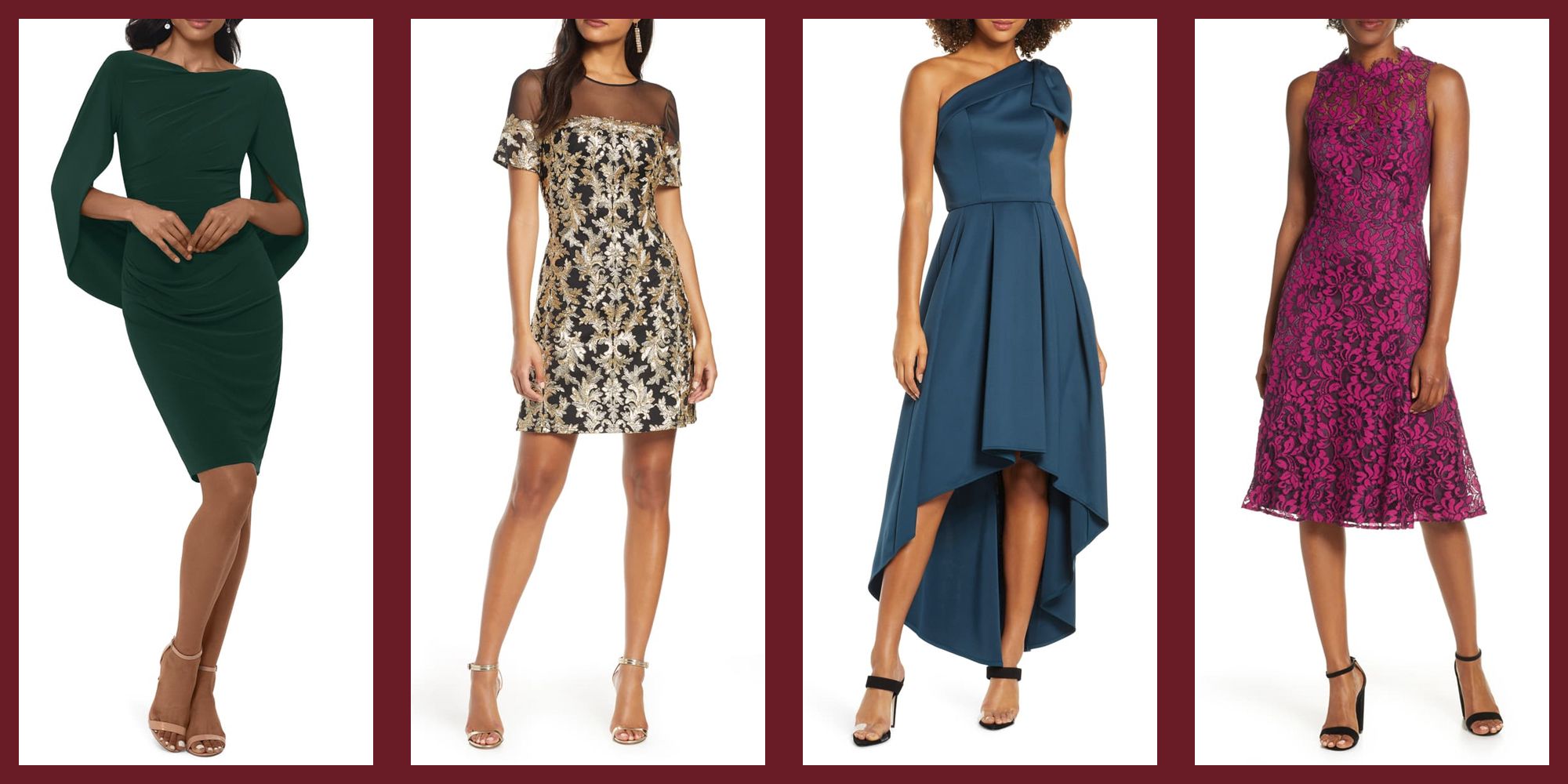 stylish dresses for wedding party