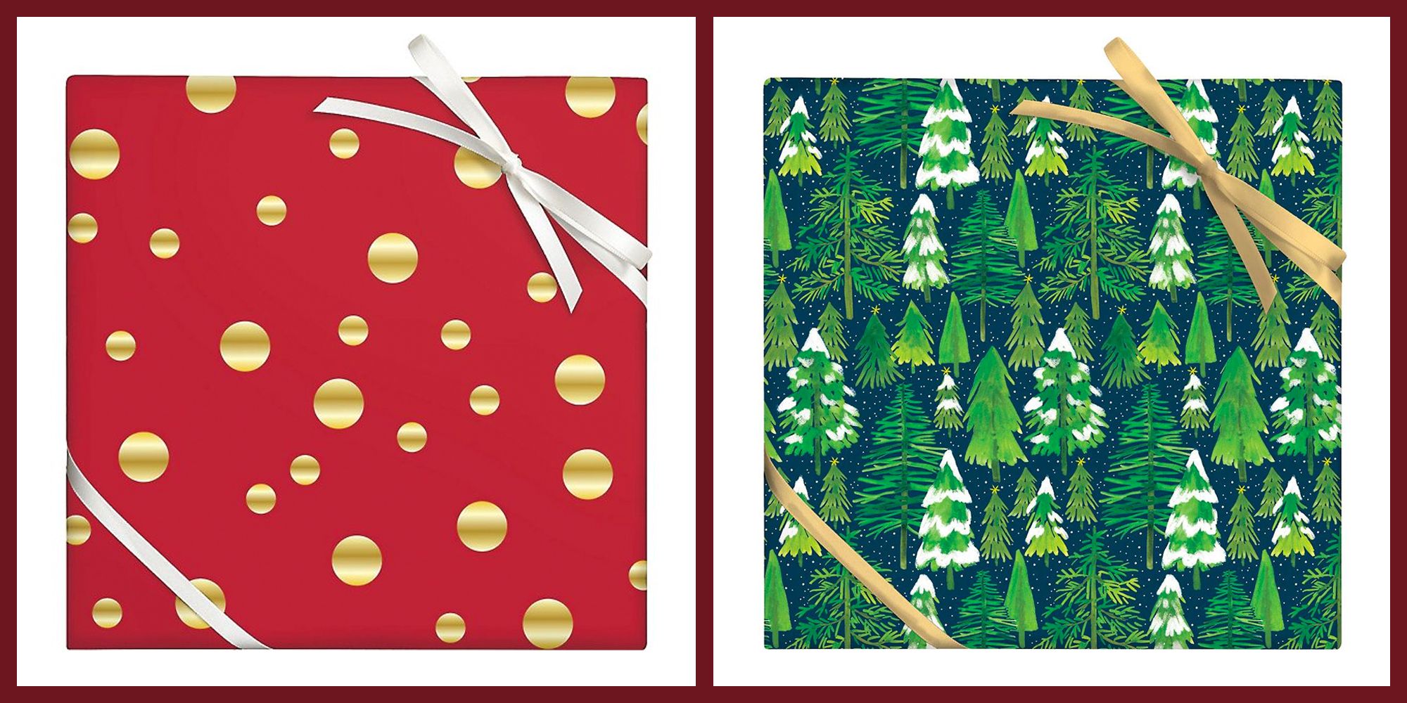 Wrapping Paper Roll Wrap Holiday Christmas Gift Wrapping Paper Many Designs 
