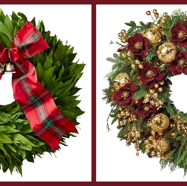20 Elegant Christmas Wreaths to Buy Online 2019 - Best Holiday Wreath Ideas