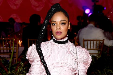 2019 met gala
sporting chanel—and carrying a whip—is
one way to stand out on the museum’s steps