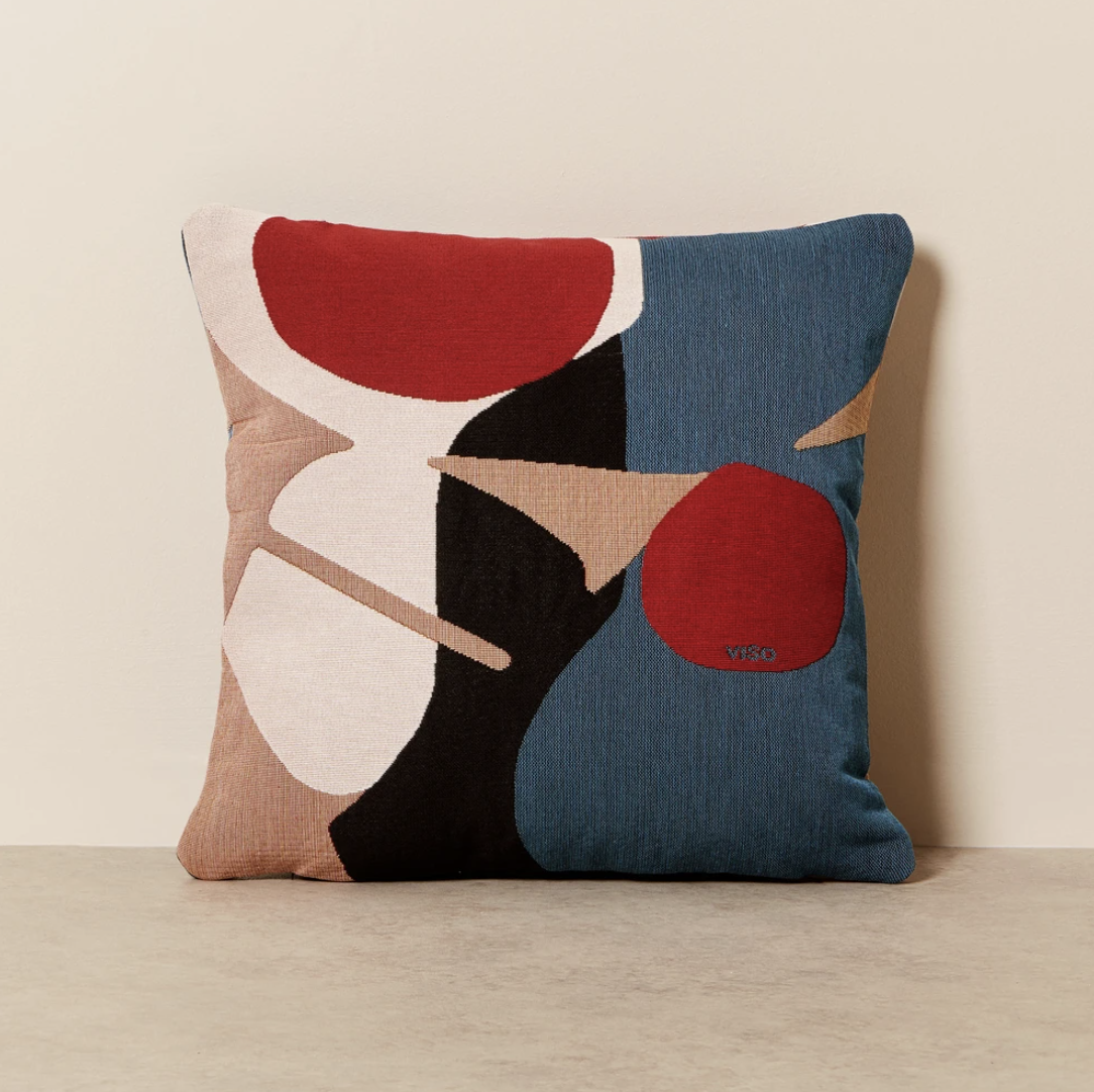 mid century throw pillows