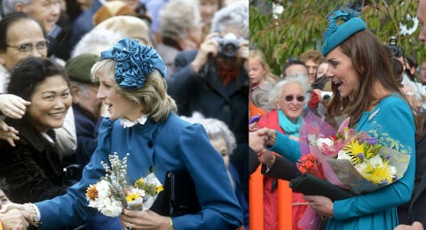 Charles and Diana in New Zealand