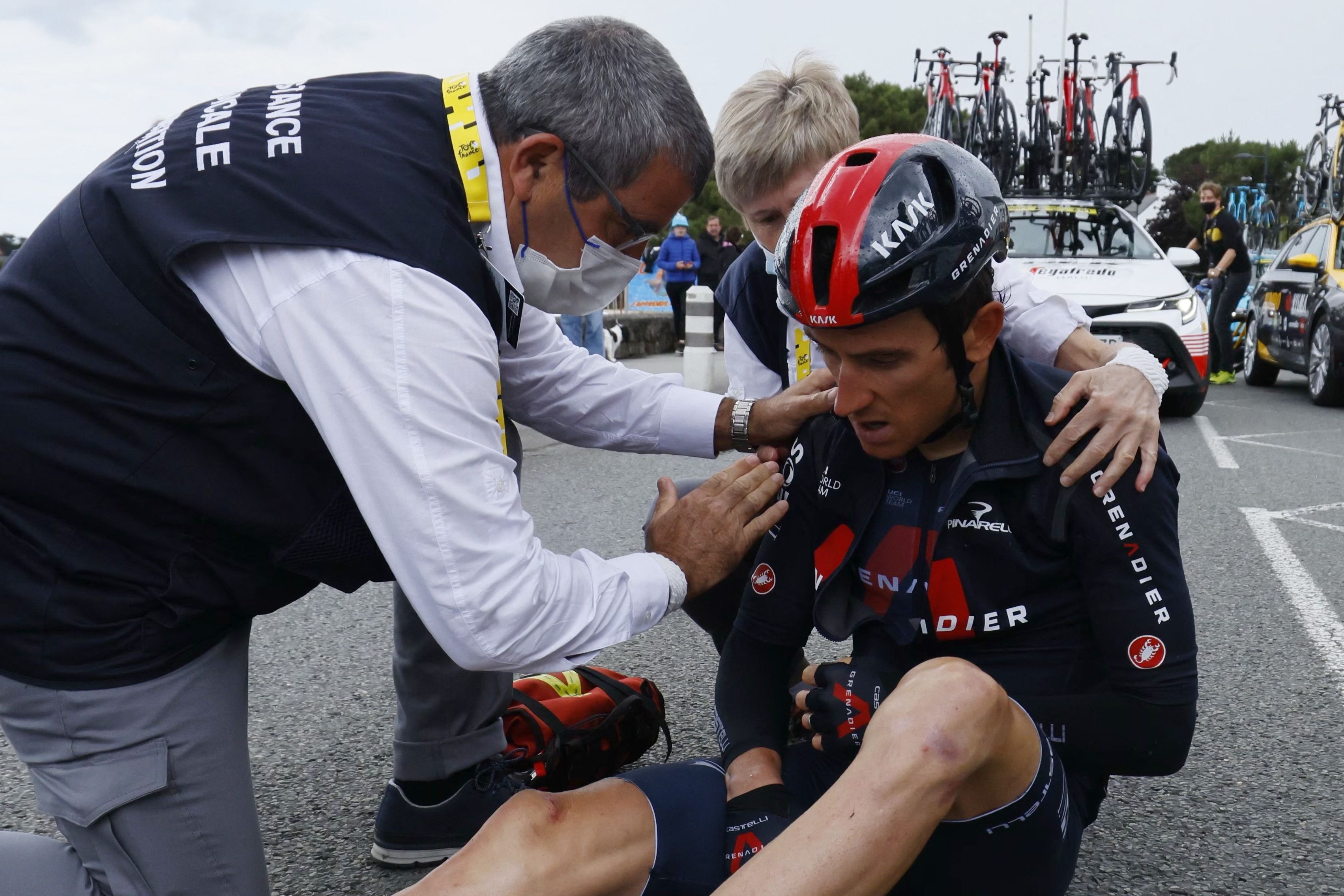 Tour de france crash