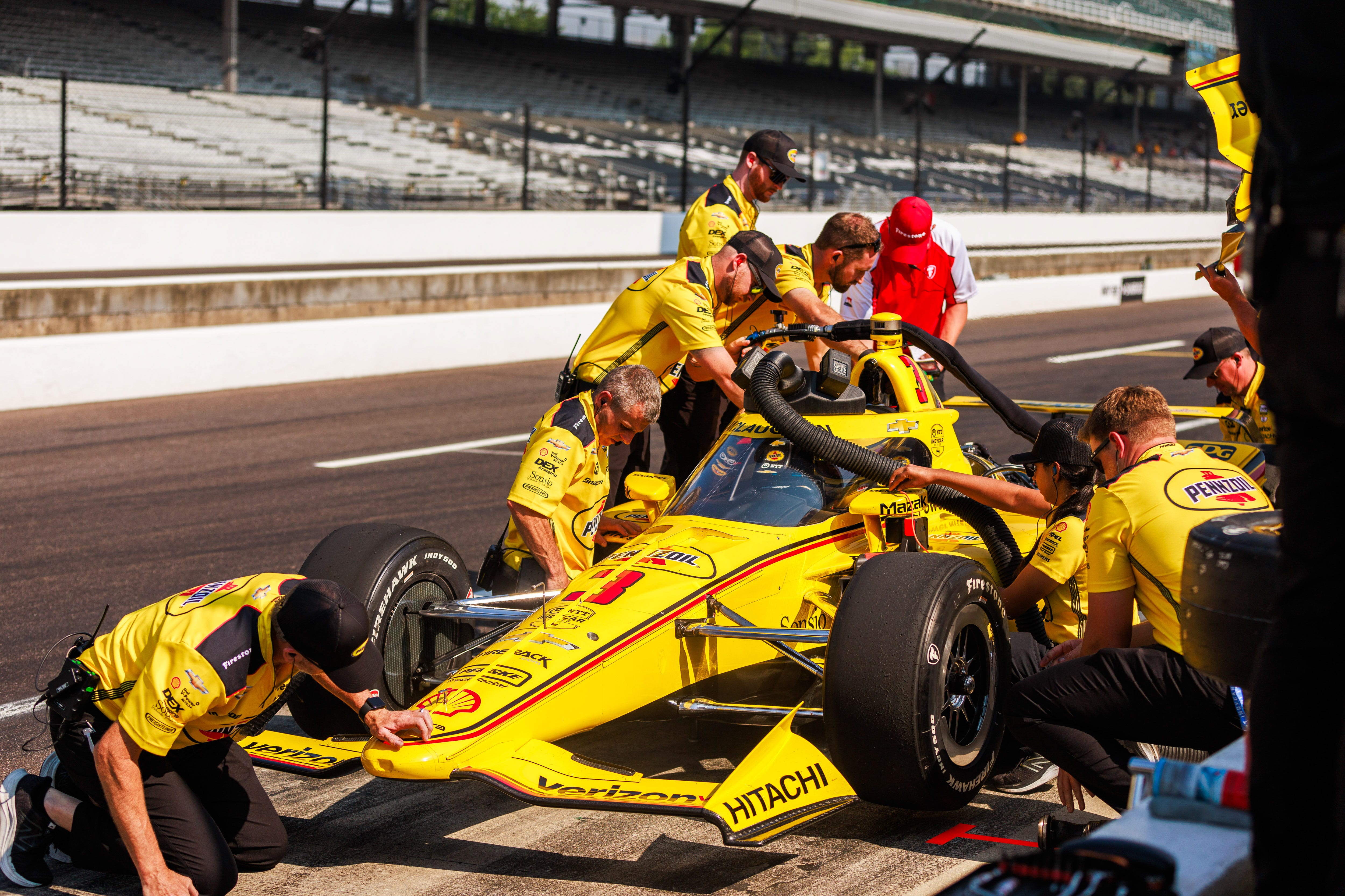 Scott McLaughlin Leads Team To All Penske Front Row with Indy 500 Pole