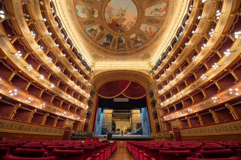 Italy Clamps Down On Public Events And Travel To Halt Spread Of Coronavirus palermo, italy march 12 a general view of the empty teatro massimo vittorio emanuele opera house on march 12, 2020 in palermo, italy the italian government has strengthened its quarantine rules, shutting all commercial activities except for pharmacies, food shops, gas stations, tobacco stores and news kiosks in a bid to stop the spread of the novel coronavirus photo by tullio pugliagetty images