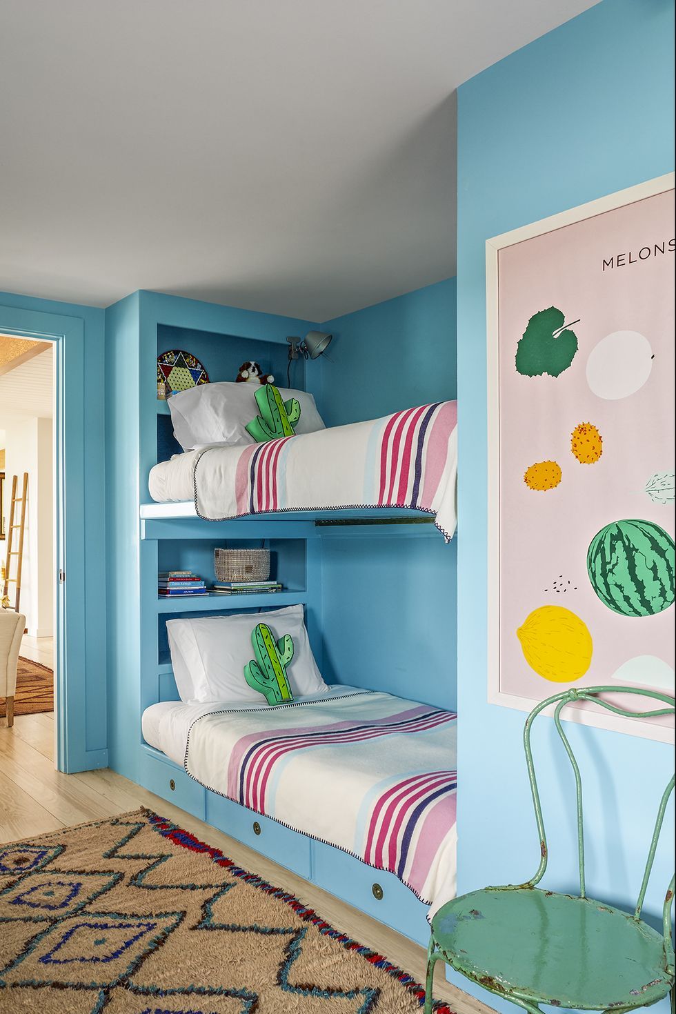 bedroom design for girls blue