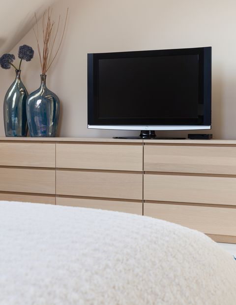 Television in bedroom