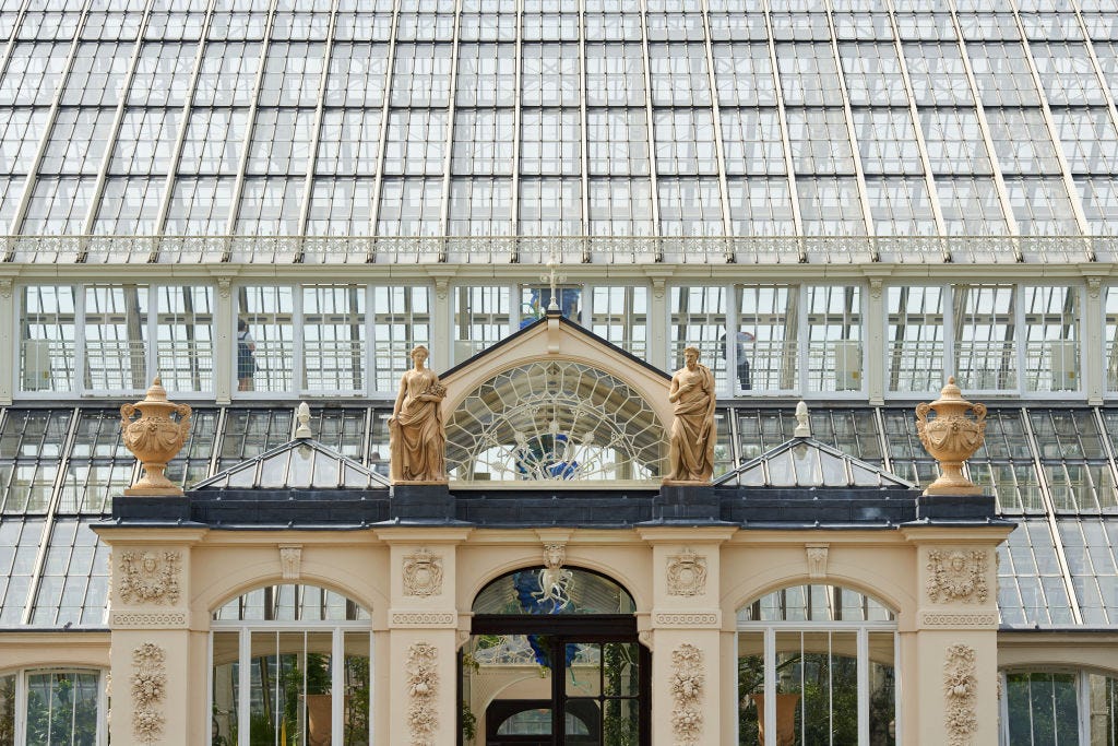 Temperate House la serra ai Kew Gardens di Londra da vedere