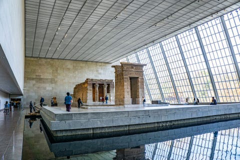 temple of dendur, metropolitan museum of art, new york city, new york, usa