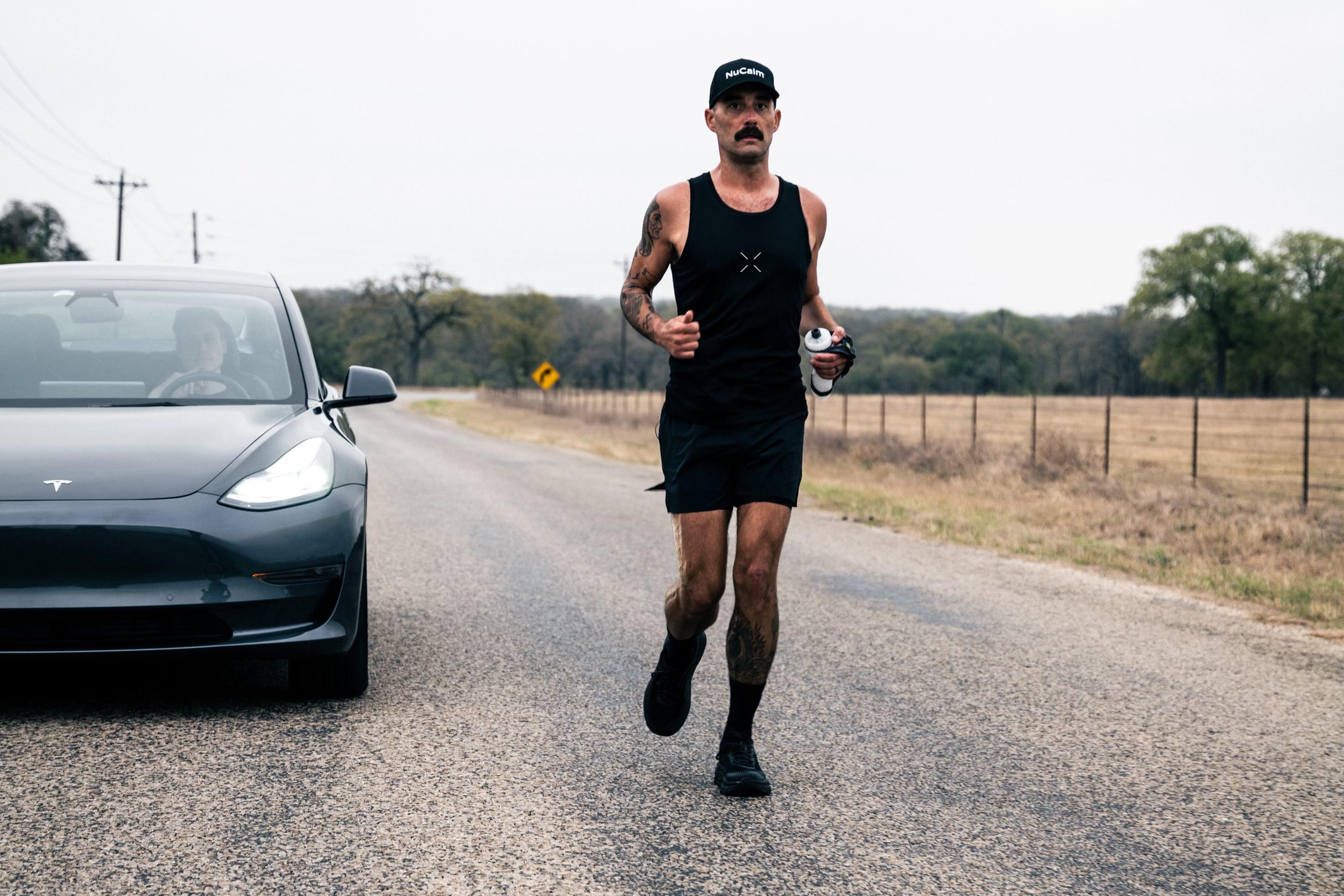 Ultrarunner vs. Tesla: Which One Can Go Longer Before Bonking?