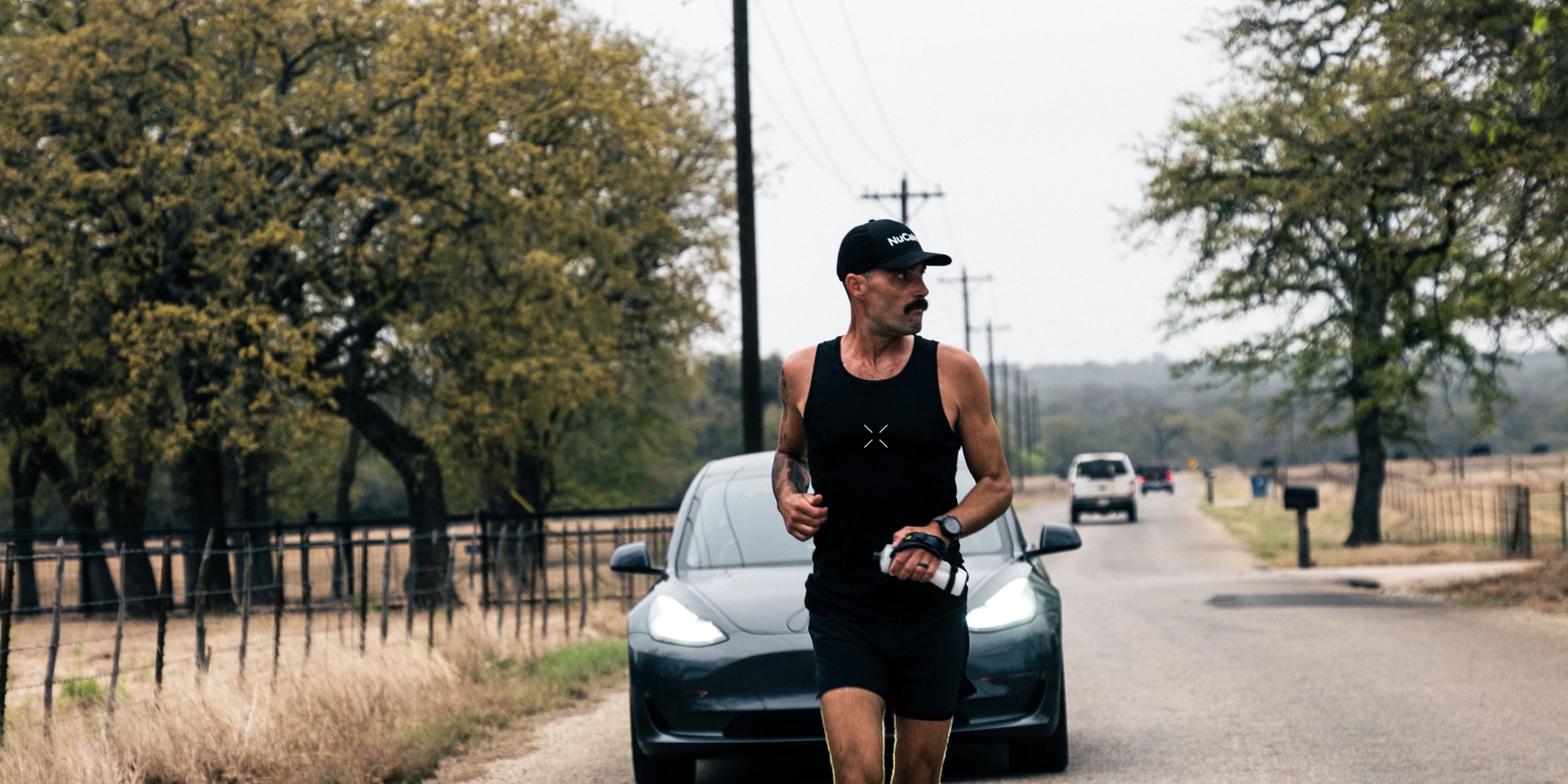 Guy Outruns a Tesla in 77 Hours, More or Less