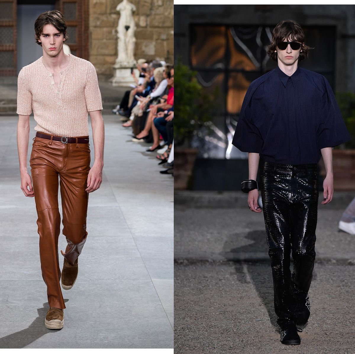 Las tendencias en ropa de hombre para la primavera 2020 - La pasarela de  Pitti Uomo 96 en Florencia