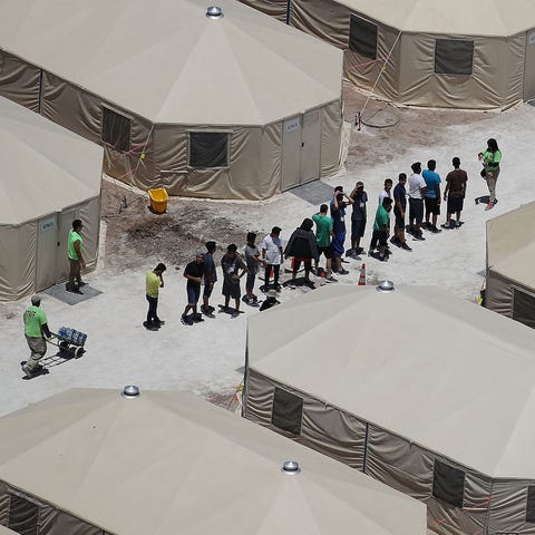 New Tent Camps Go Up In West Texas For Migrant Children Separated From Parents