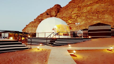 Tented Camp Hasan Zawaideh en Jordania