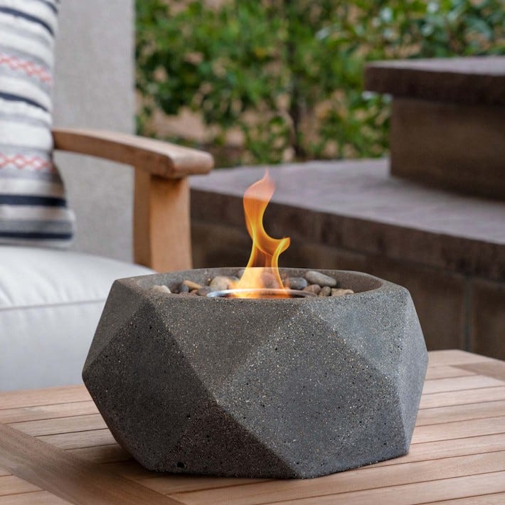 This Tabletop Fire Bowl Makes S'mores So Easy