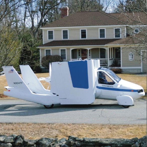 terrafugia flying car